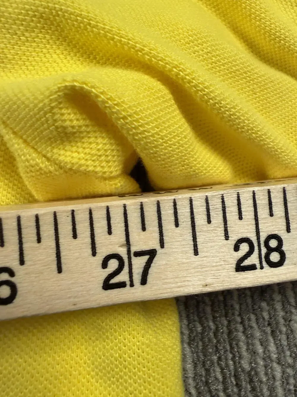 Polo Ralph Lauren Polo Shirt Mens Big 3X Yellow Pony Logo Big Tall Casual Knit